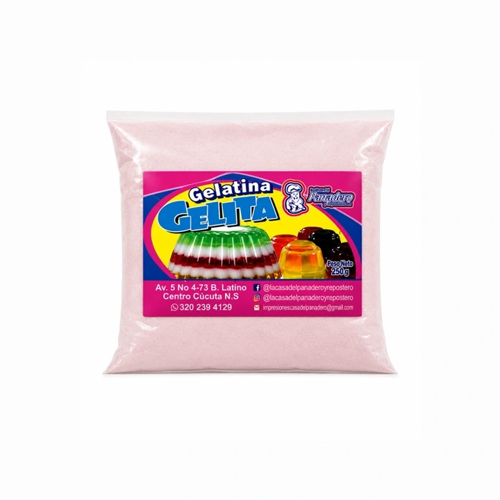 Gelatina Sabor a Fresa x 250 g
