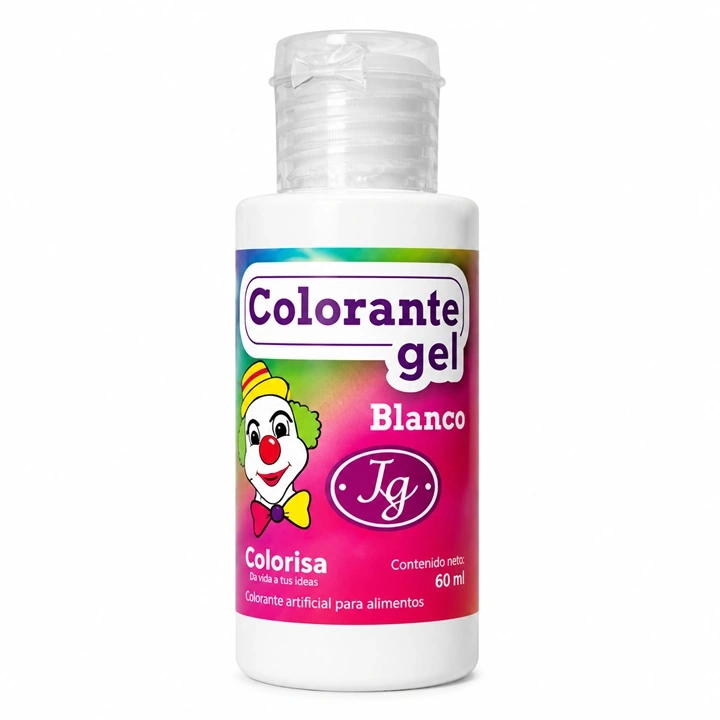 Colorante en Gel Colorisa Blanco x 60 ml