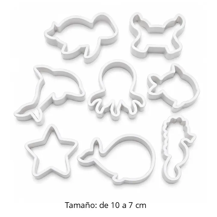 Cortador plástico animales marinos Ref. ORQ4414