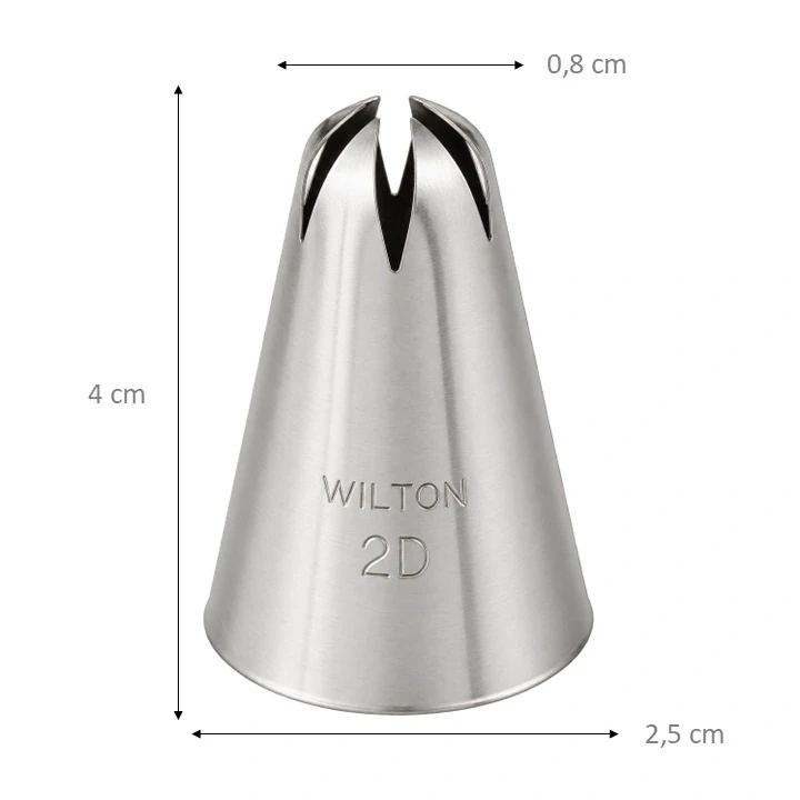 Boquilla Estrella Cerrada Wilton #2D