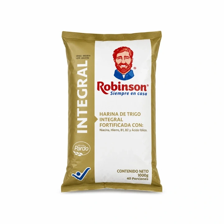 Harina de Trigo Integral Robinson x 1 kg