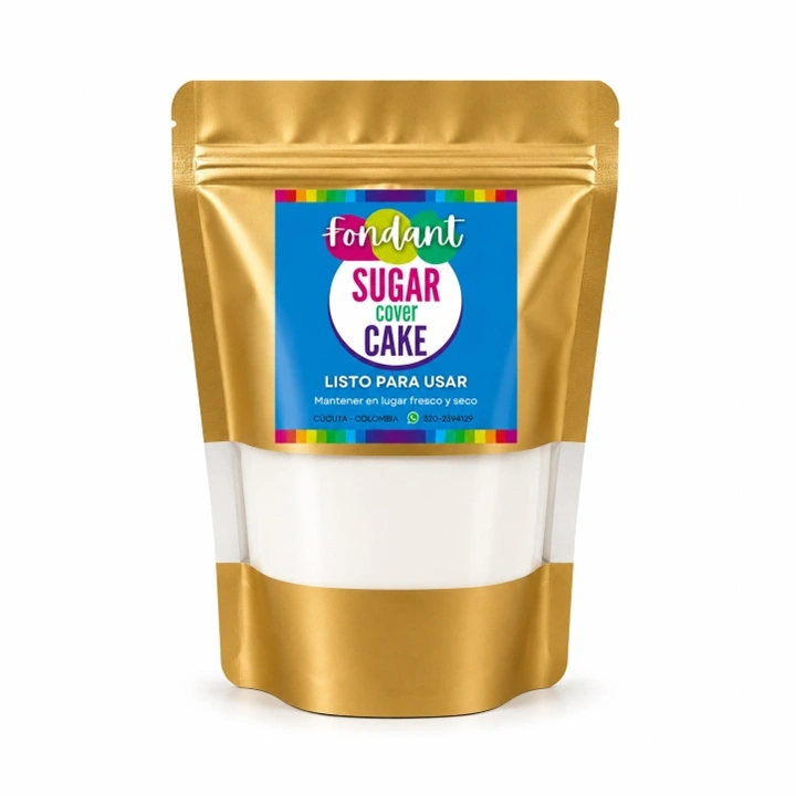 Fondant Sugar Cover Cake Blanco 500 g