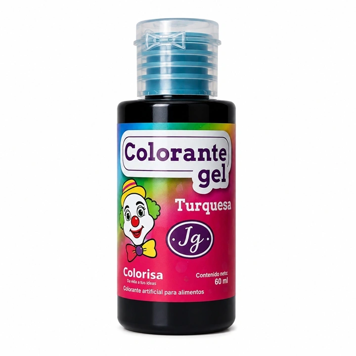 Colorante en Gel Colorisa Turquesa x 60 ml