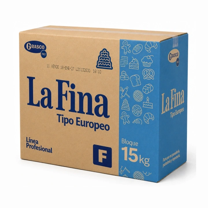 Margarina La Fina Tipo Europeo x 15 kg