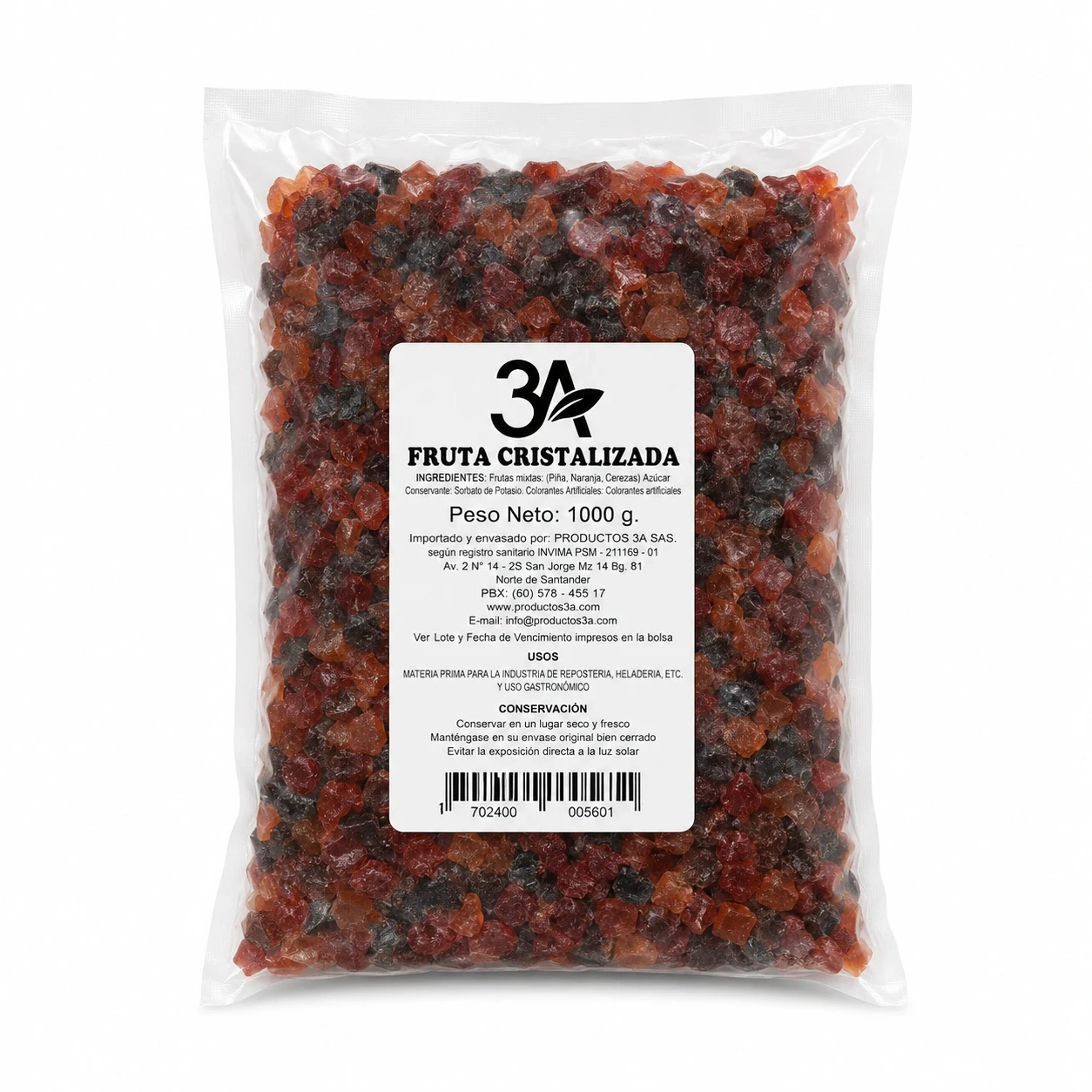 Fruta Confitada Mixta