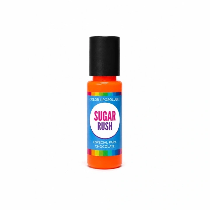 Colorante Liposoluble Sugar Rush Naranja Neón x 30 g