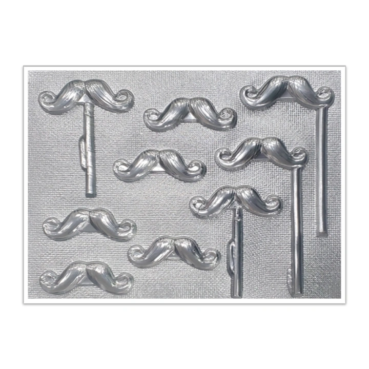 Molde de acetato Paleta bigotes