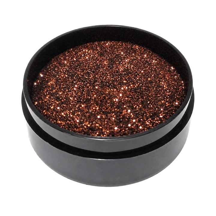 Diamantina Escarcha Marrón Cobrizo x 10 g