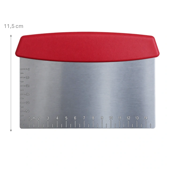 Raspe Metálico con Mango Rojo Ref. NO-230