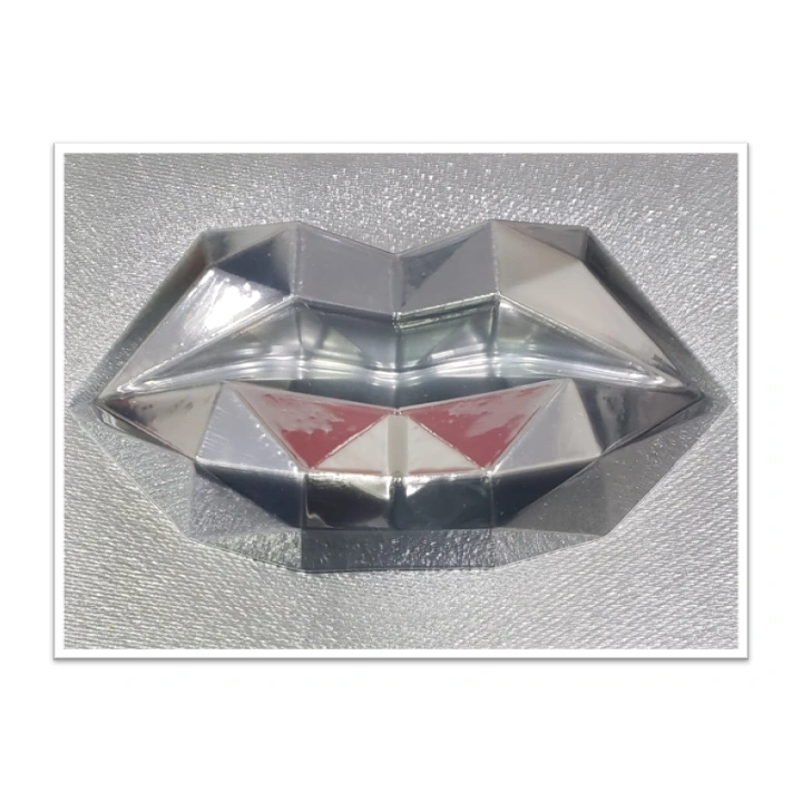Molde de acetato Labio geometrico x 1cav