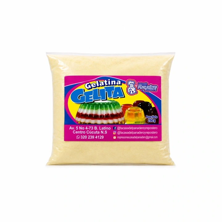 Gelatina Sabor a Piña x 250 g