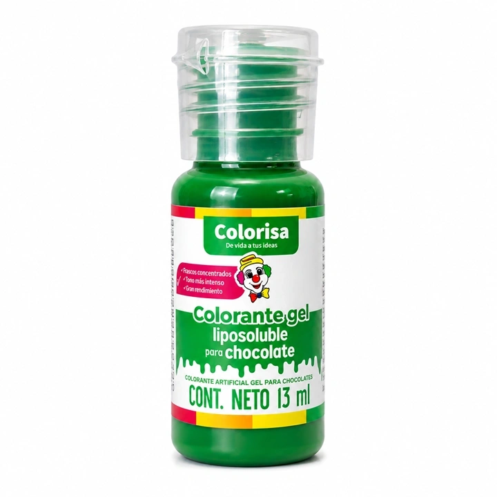 Colorante Liposoluble Colorisa Verde x 13 ml