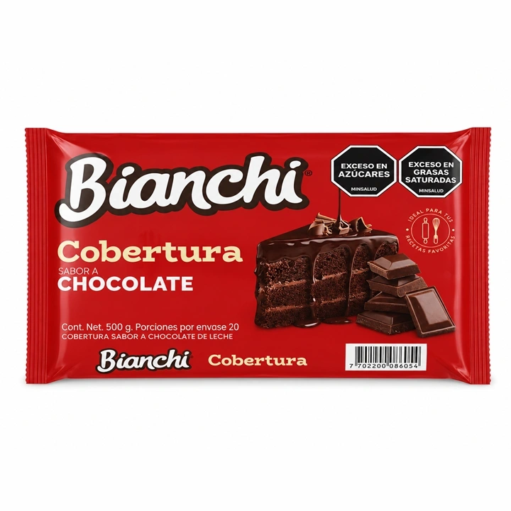 Cobertura de Chocolate Bianchi Leche x 500 g