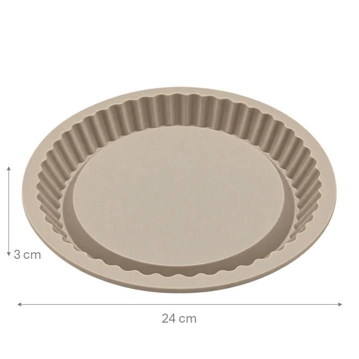 Molde De Silicona Para Pie Y Tartas Acanalado Ref. 77204