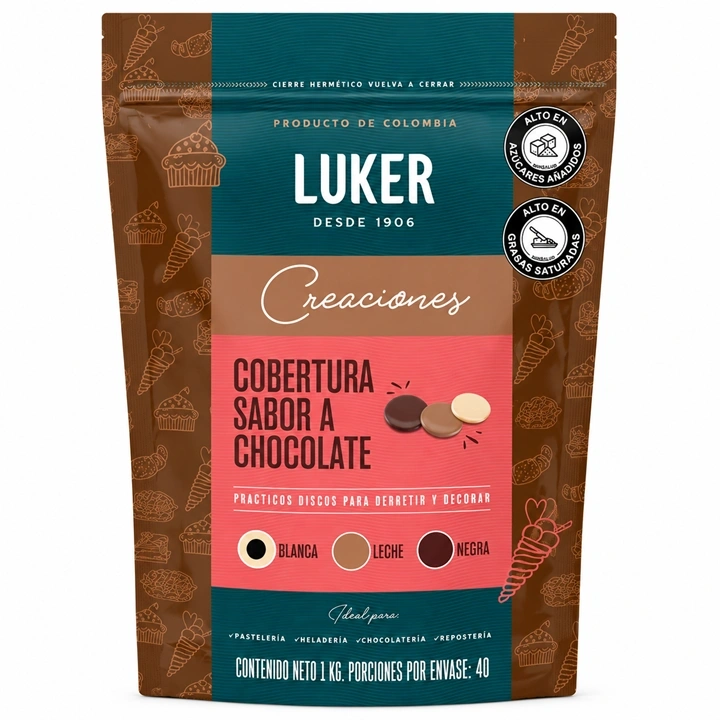 Cobertura de Chocolate Luker Blanca x 1 kg