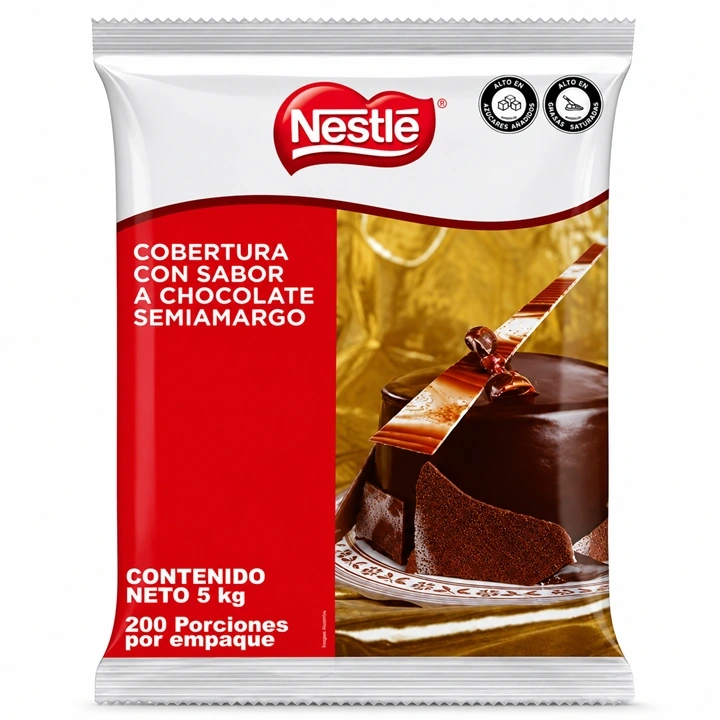Cobertura de Chocolate Nestlé Semiamarga x 5 kg