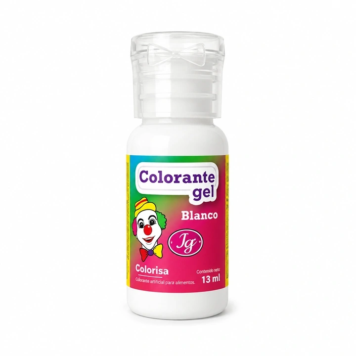 Colorante en Gel Colorisa Blanco x 13 ml