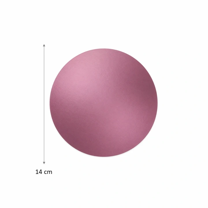 Blonda Circular Rosada 14 cm