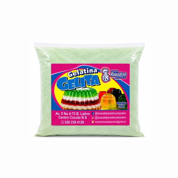 Gelatina Sabor a Limón x 250 g