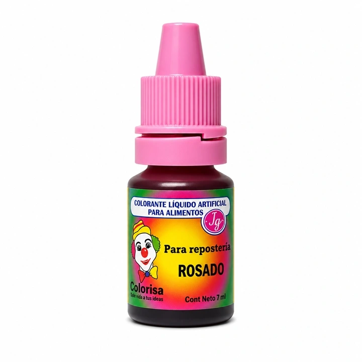 Colorante Líquido Colorisa Rosado x 7 ml