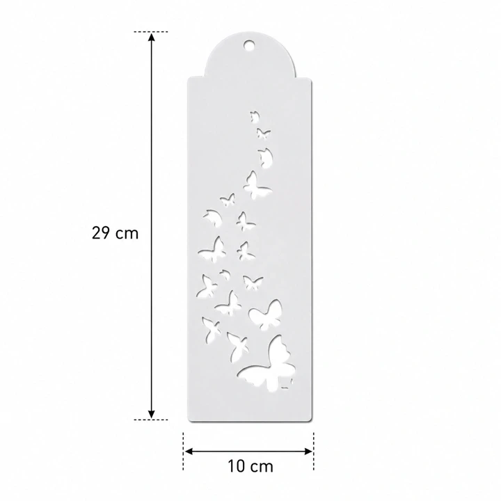 Stencil para Tortas Mariposas 29 × 10 cm Ref. 290314