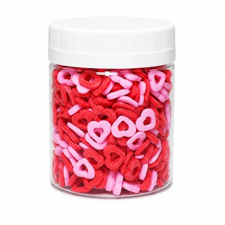 Gragea corazones confetti x 50 gr Ref. ORQ9134