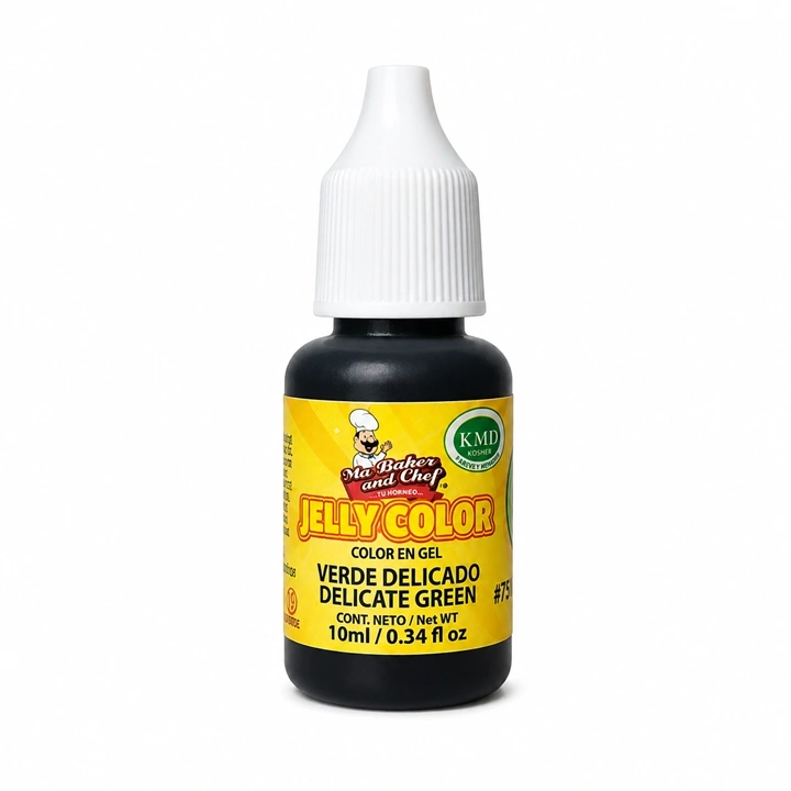 Colorante en Gel Jelly Color Verde Delicado x 10 ml