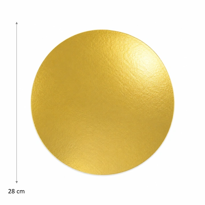 Blonda Circular Dorada 28 cm