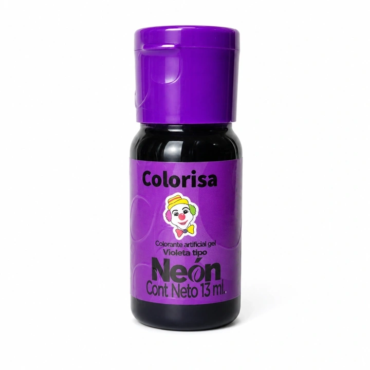 Colorante en Gel Colorisa Violeta Neón x 13 ml