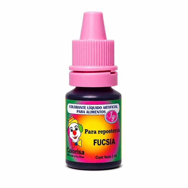 Colorante Líquido Colorisa Fucsia x 7 ml