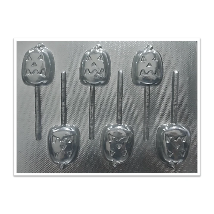 Molde de acetato Paleta calabaza x6cav