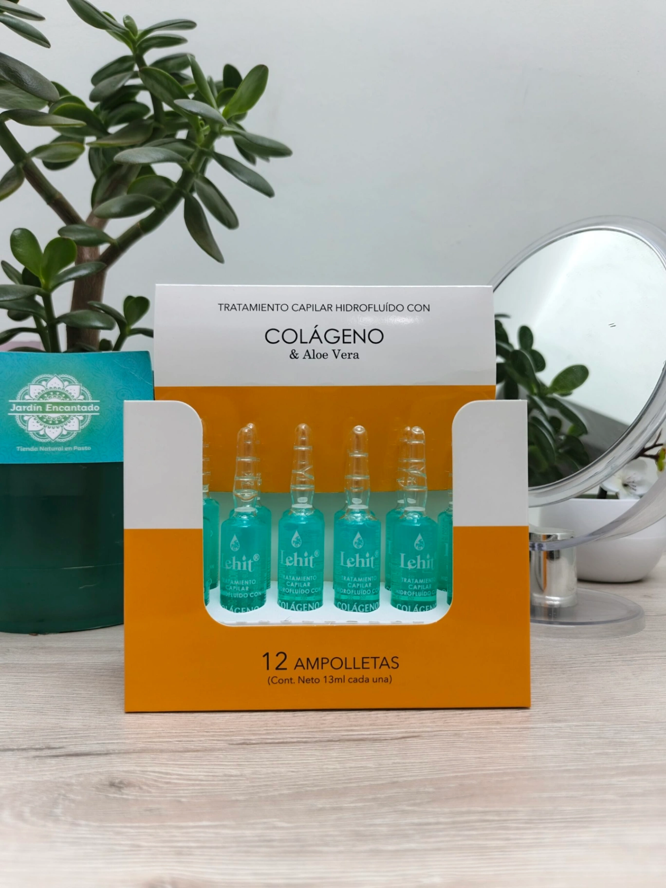 Ampolleta Capilar con Colágeno & Aloe Vera – Lehit