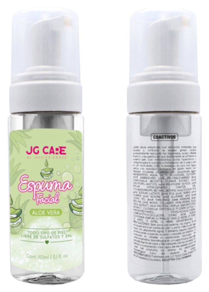 ESPUMA FACIAL ALOE VERA