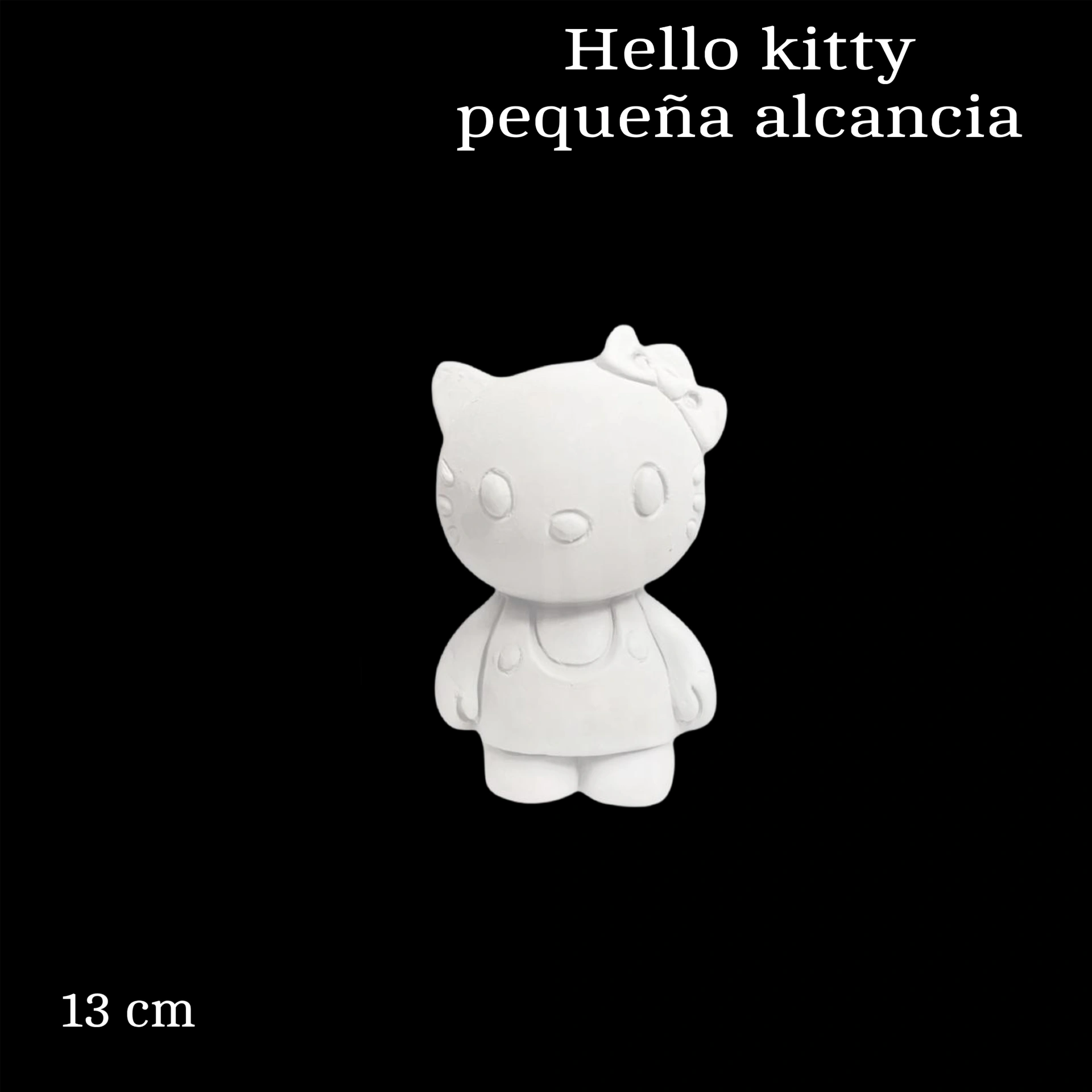 Hello kitty pequeña alcancia