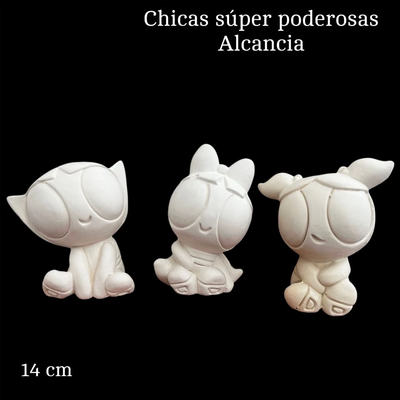 Chicas super poderosas SENTADAS x 3