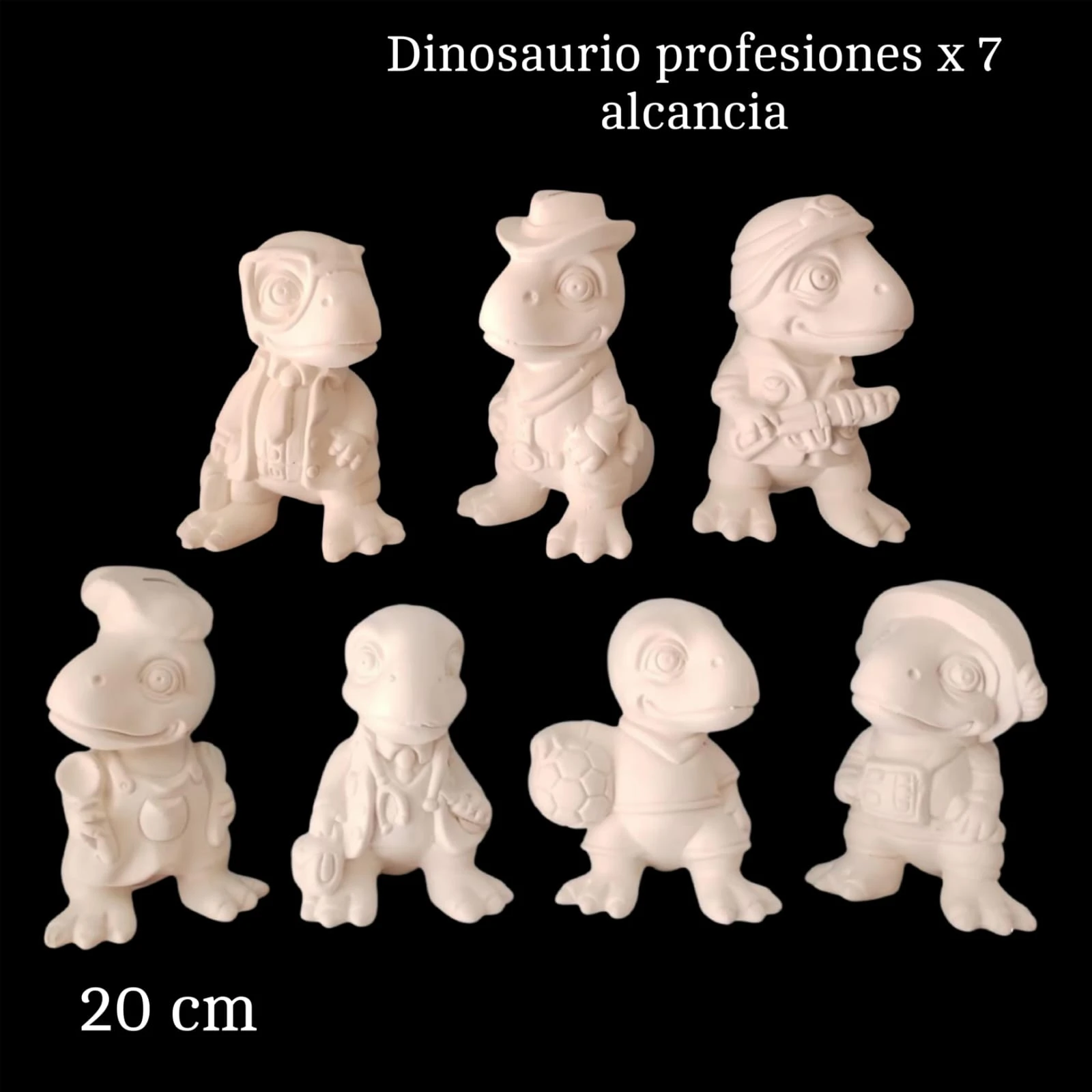 DINOSAURIO PROFESIONES X7