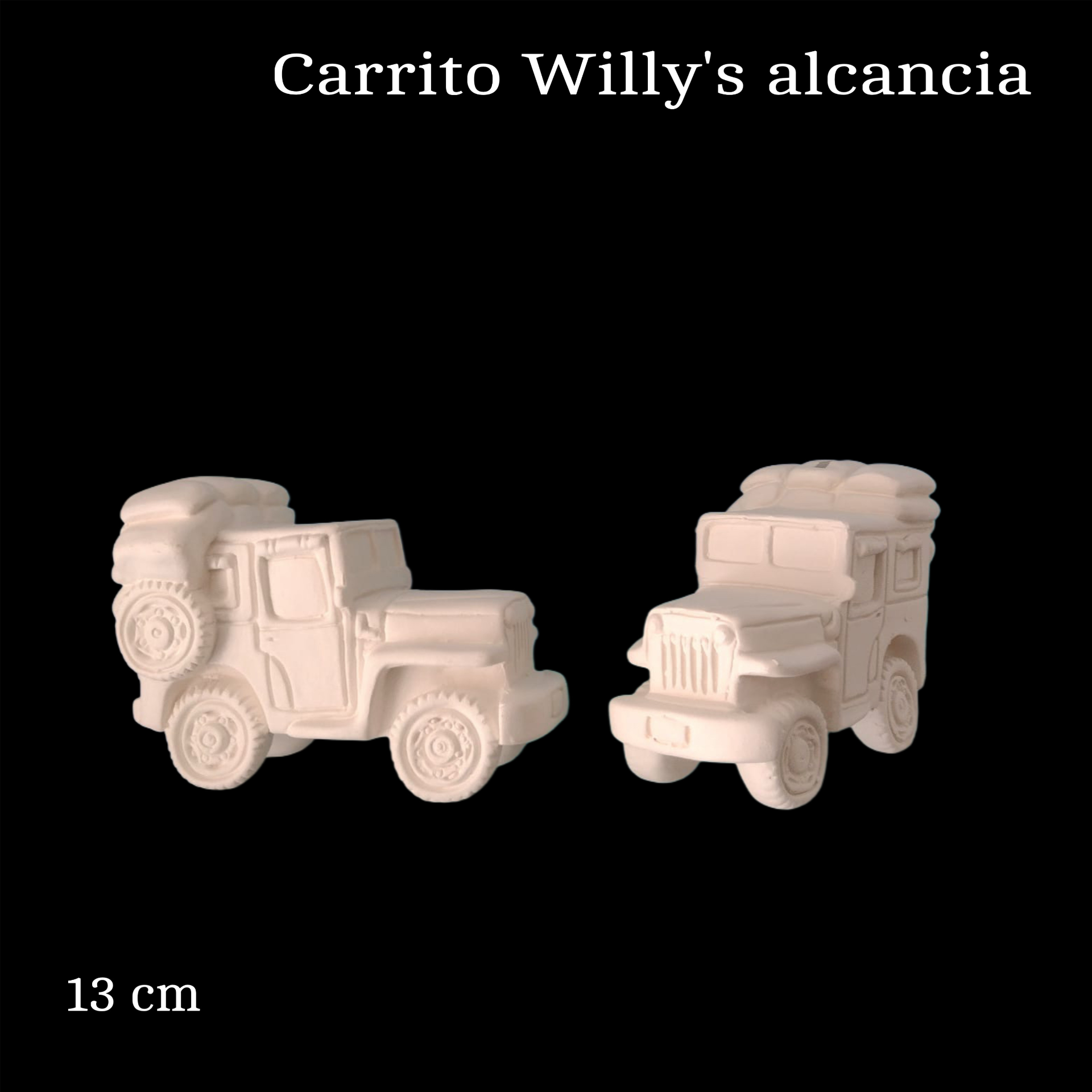 Carrito Willy alcancía