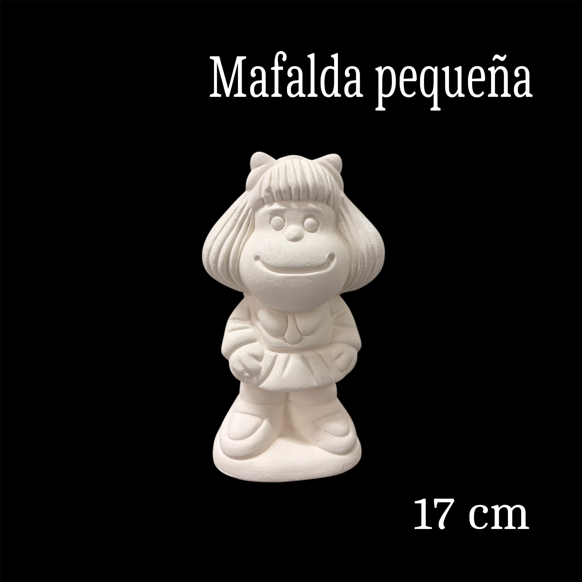 Mafalda pequeña alcancia