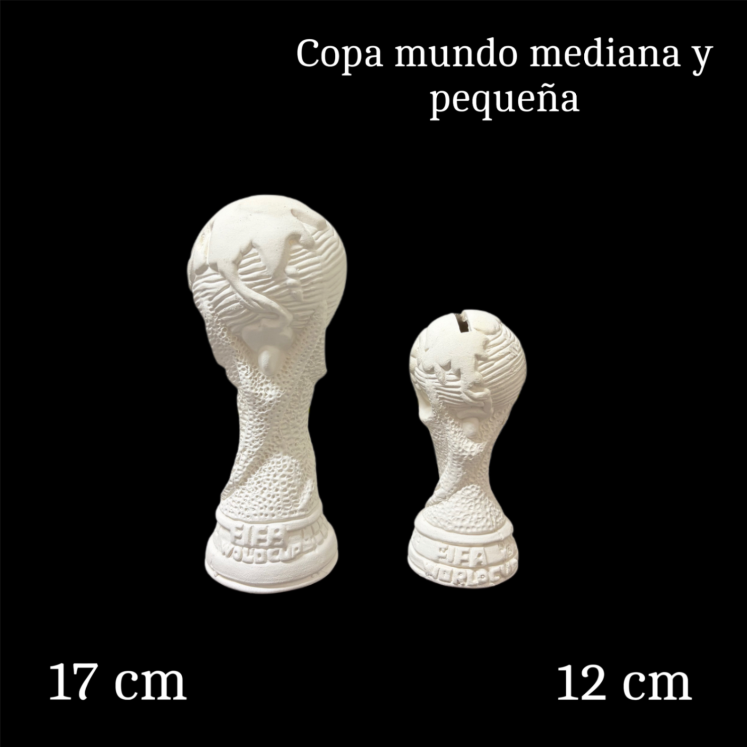 Copa mundo mediana - pequeña