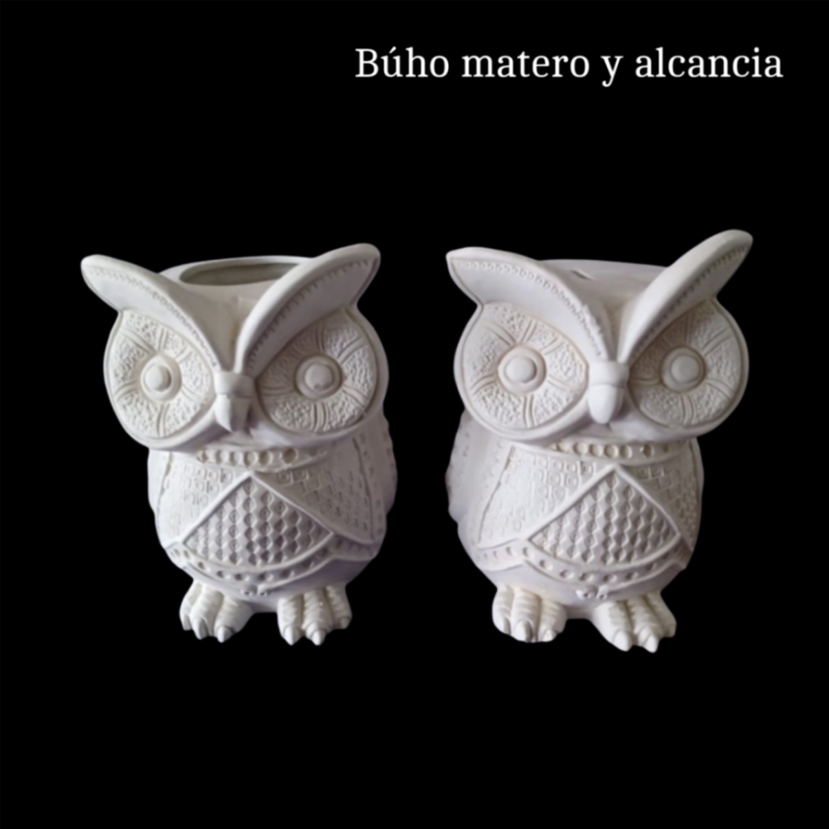 Búho matero o alcancia