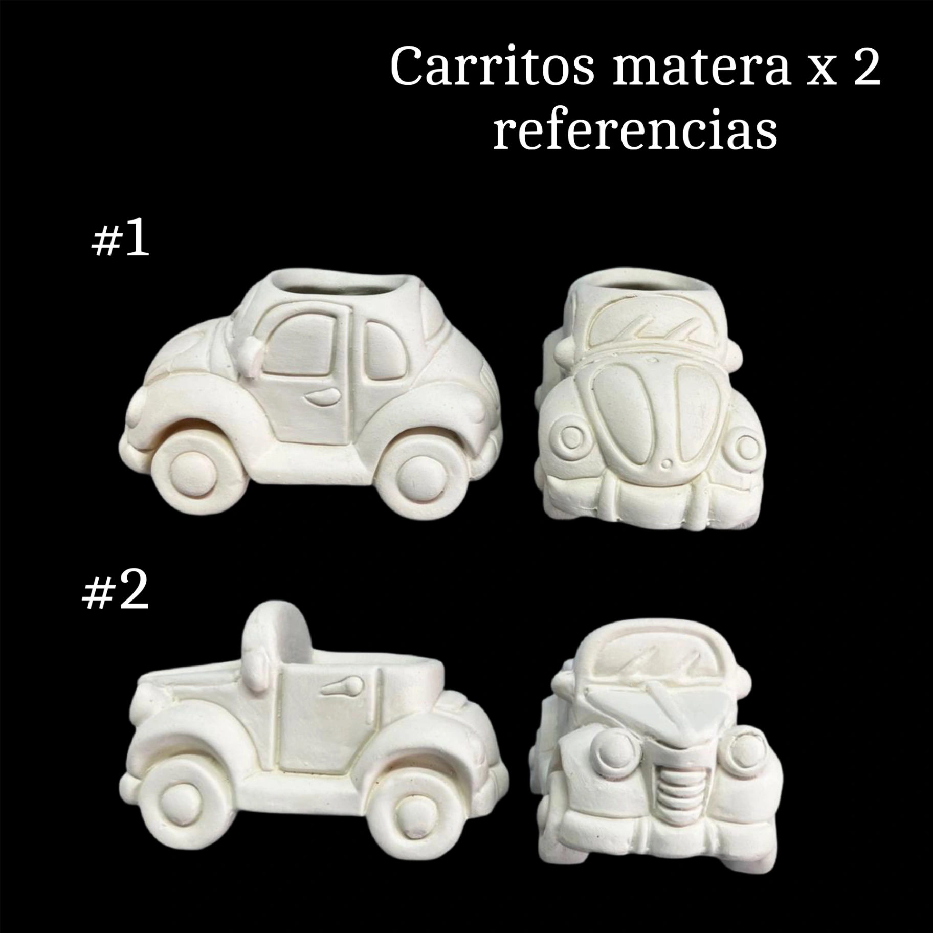 Carritos  matera x2
