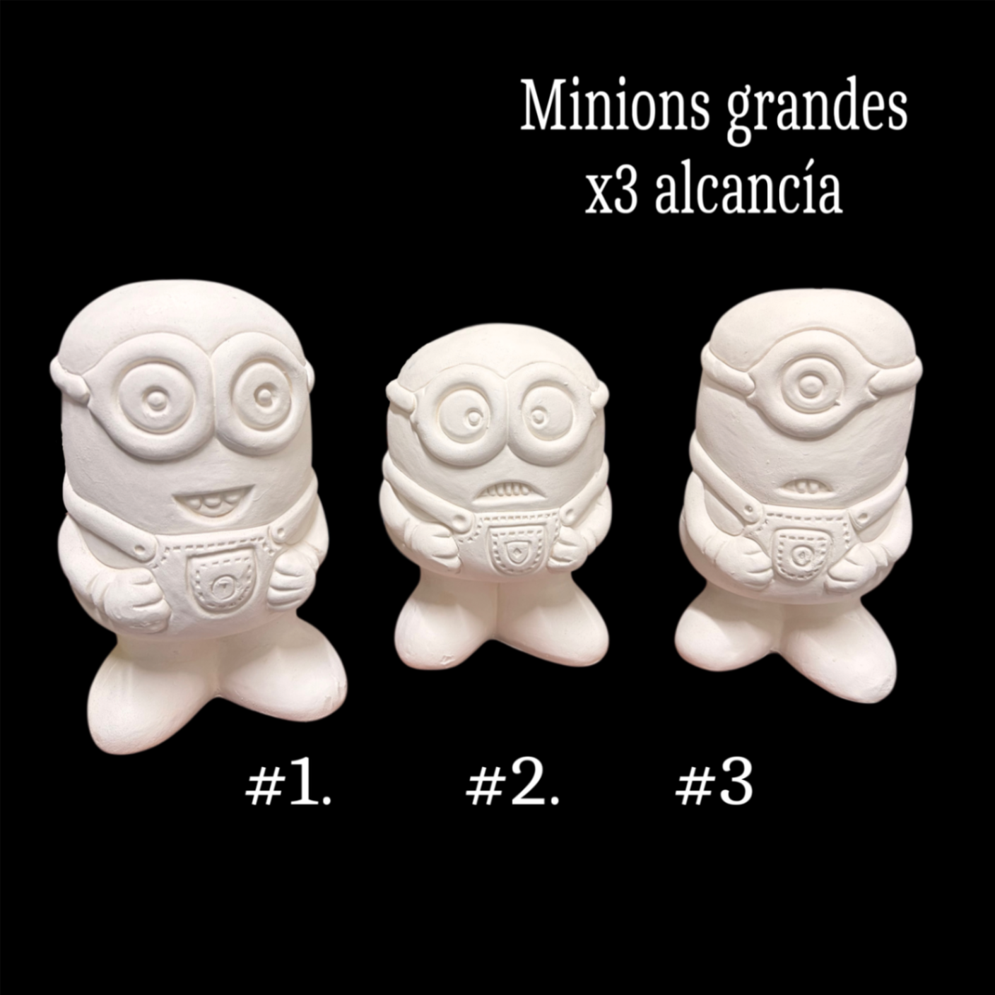 Minions grandes x 3