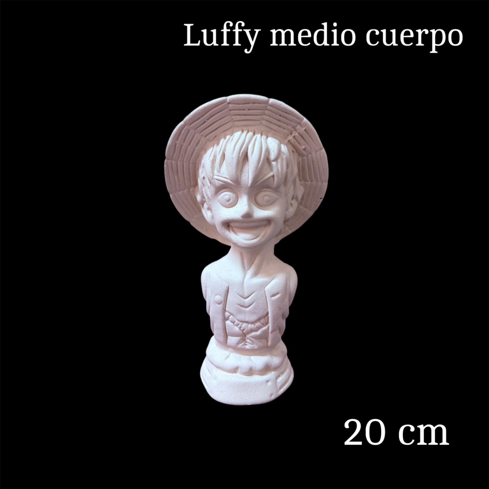 Luffy medio cuerpo alcancía
