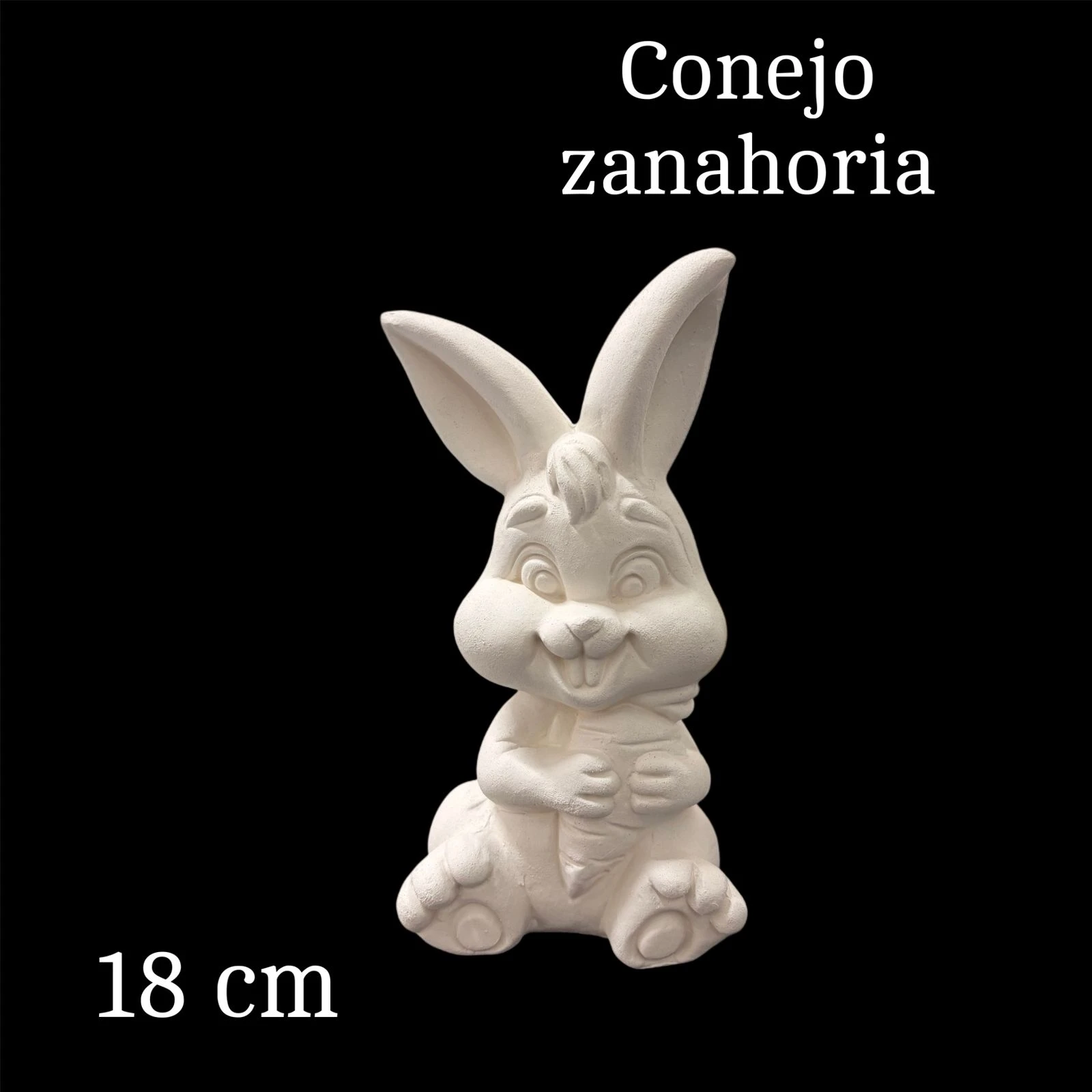 Conejo zanahoria alcancia