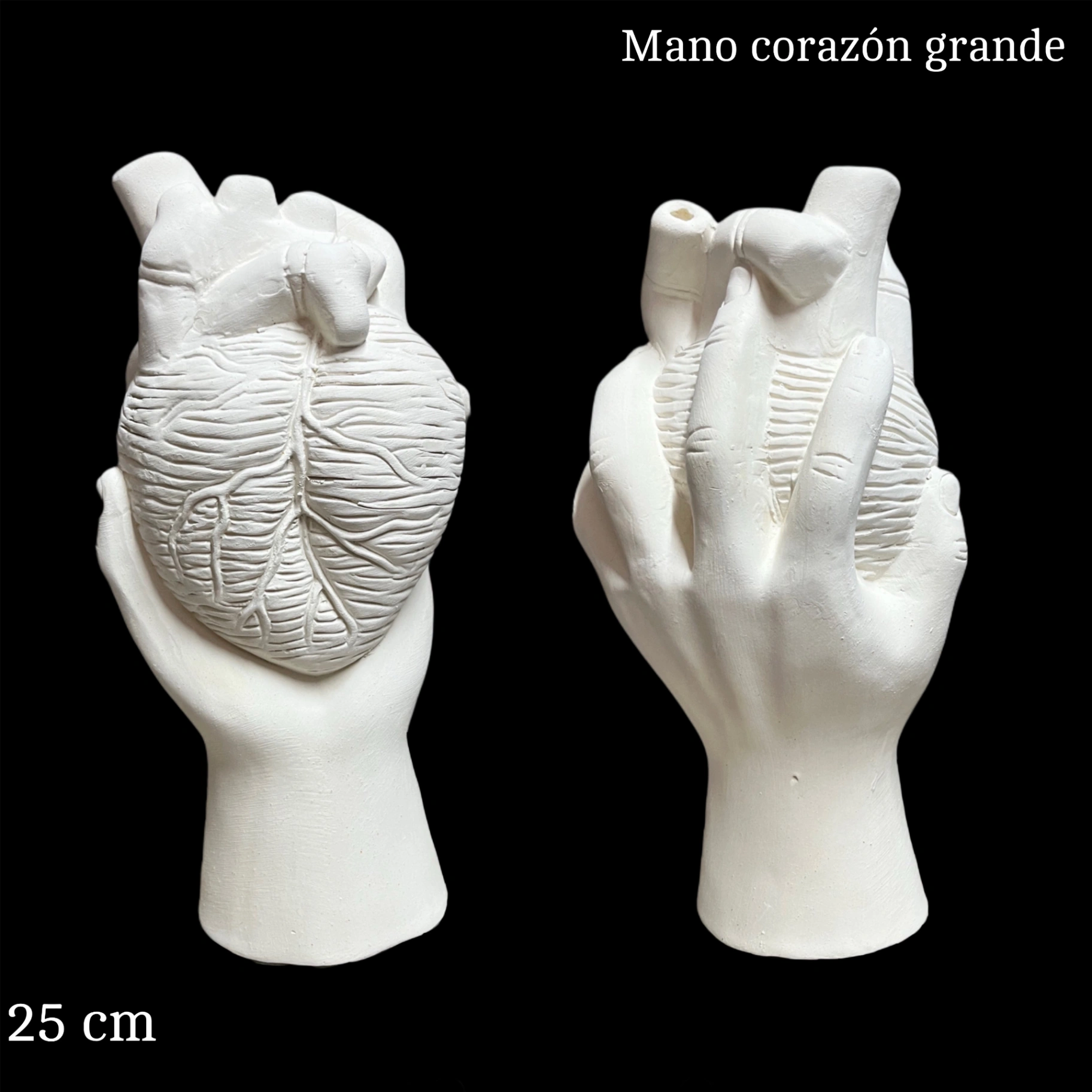 Mano corazon grande