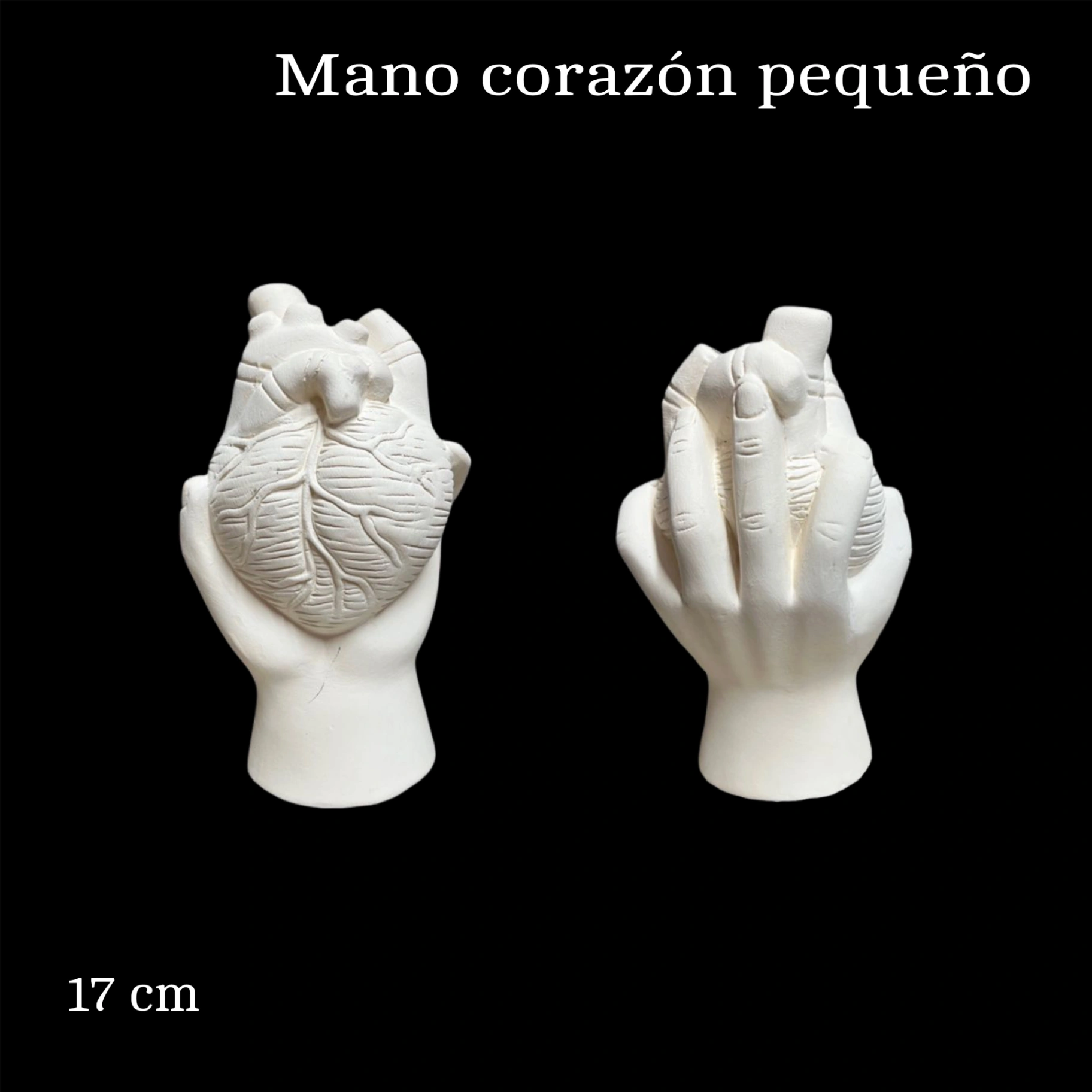 Mano corazon pequeña
