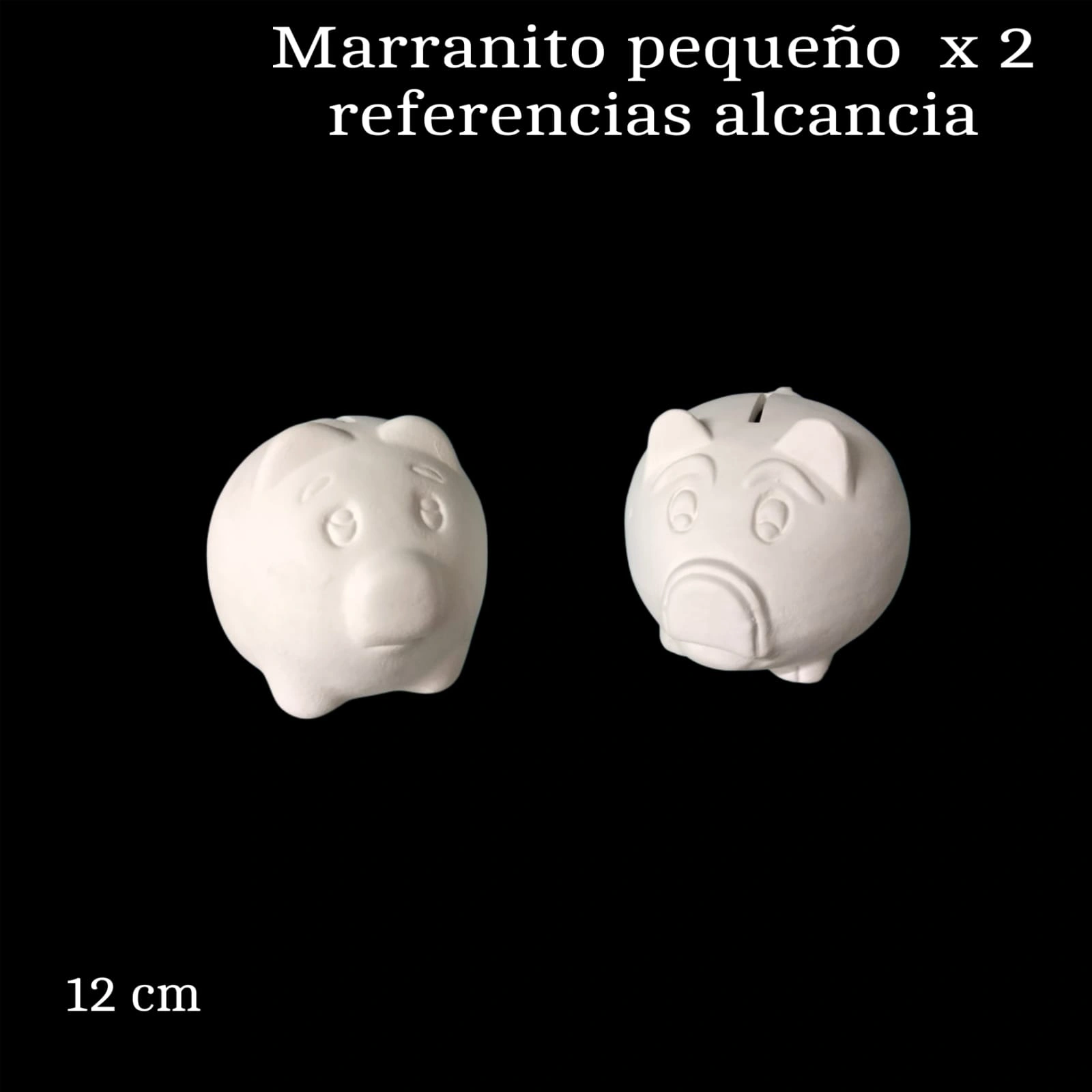 Marranitos pequeño alcancia x2
