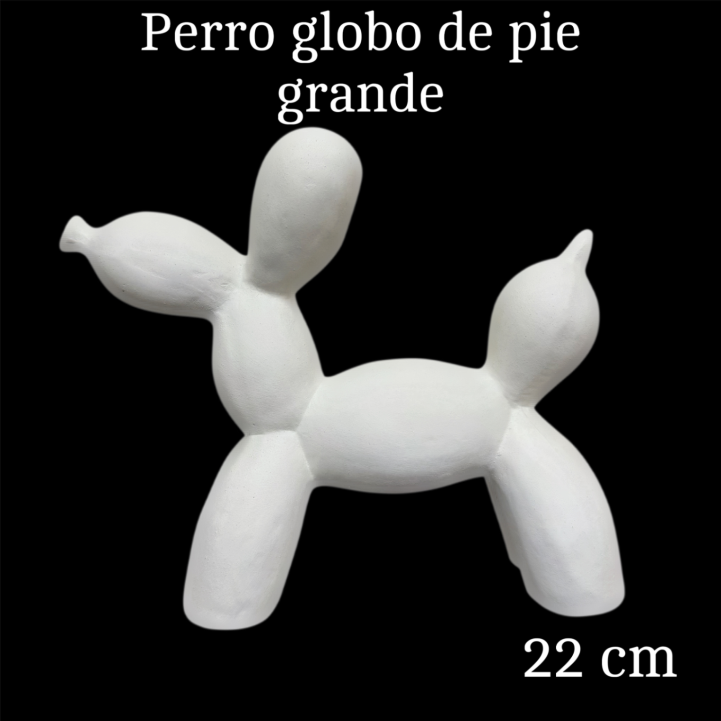 Perro globo de pie grande