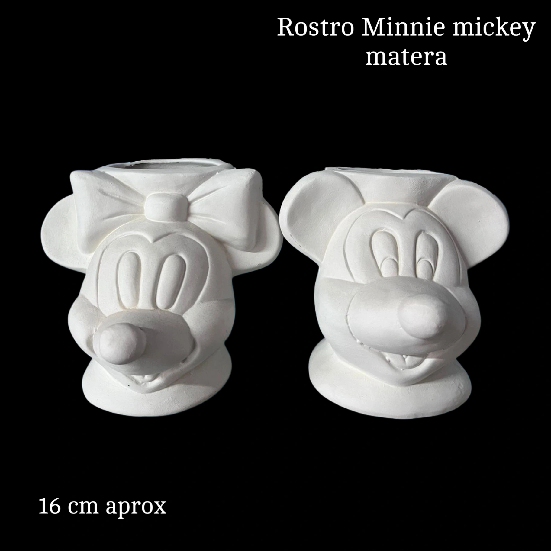 Rostros minnie mickey