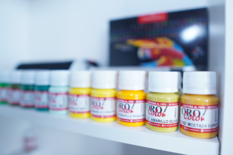 Pintura oro color 30 ml